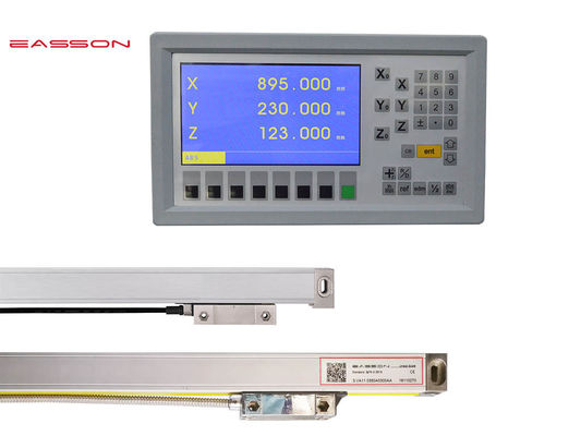 Máy công cụ Hệ thống đo 3 trục LCD Drops Thang đo tuyến tính