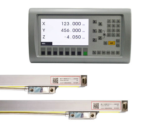 Bộ đo lường Cnc 6 lò xo Bộ đọc kỹ thuật số Thang đo tuyến tính tuyệt đối