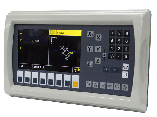 Bộ mã hóa quy mô thủy tinh tuyến tính DRO TTL 3 trục để phay